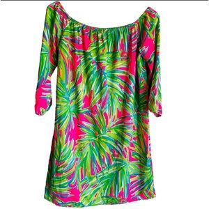 Lilly Pulitzer Off The Shoulder Dress | Swim Cover Up | Casual Dress ✨